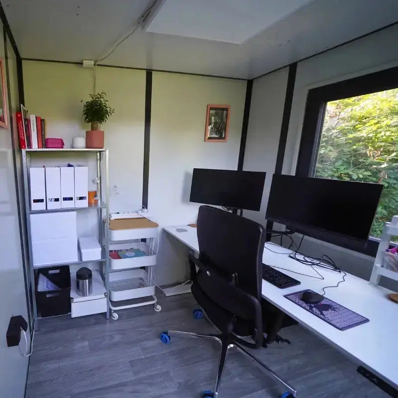Container bureau démontable 2×2 m Mein Shop