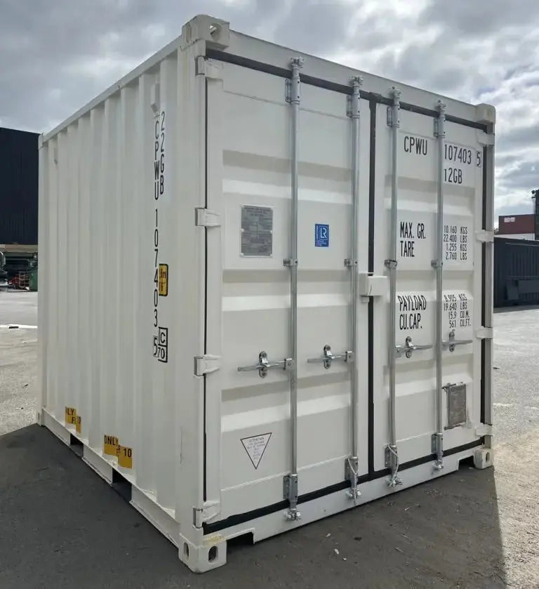 Container maritime 10 pieds – Blanc Mein Shop