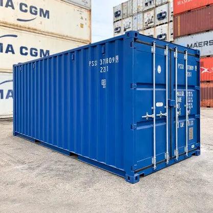Container maritime 20 pieds – Bleu Mein Shop