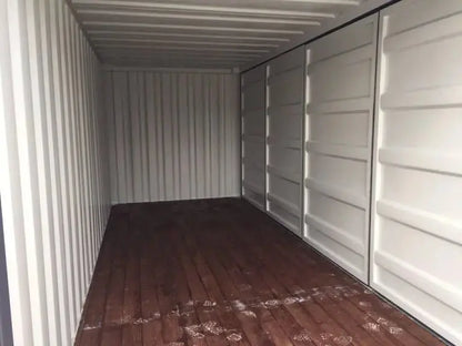 Conteneur de stockage 20 pieds Open Side avec double ouverture Mein Shop