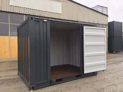 Conteneur de stockage 9 pieds avec porte latérale Mein Shop